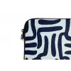 Abstract - Modern - Blauw laptophoes neopreen klein 279 -detail