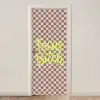 Focus - Vakken - Roze deurposter klein -3d_beige