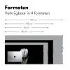 Tulp - Patroon - Blauw Muismat XXL klein -sfeer5