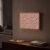 Luipaard - Patroon - Roze Light Box met batterij (Wandlamp) middel 907 -sfeer1