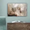 Verf - Abstract - Beige - Kunst canvas 2cm klein -sfeer4