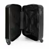 Wit paardenhoofd tussen kleurrijke bloemenkrans NBS - Handbagage koffer - Kinderen Unisex middel -binnenkant