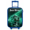 Vrachtwagen - Stad - Groen - Neon Kinderkoffer - Blauw klein -zz3dotto