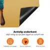 Ijsvogel - Pilaar - Koksmuts - Vogel Inductie beschermer vinyl 3mm klein -zzzzzzz-td-onderkant