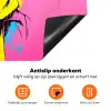 Konijn - Felroze - Sjaal - Abstract Inductie beschermer vinyl 3mm klein -zzzzzzz-td-onderkant
