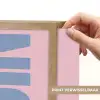 Nice - Paars - Roze Light Box met batterij (Wandlamp) middel -USP_websiteprintNL