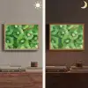 Kiwi - Groen - Pitten Light Box met batterij (Wandlamp) middel -sfeer3