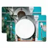 Zuilen - Sierlijke - Deur - Blauw Placemat vinyl groot -zzsfeer2_Kitchenyeah-website