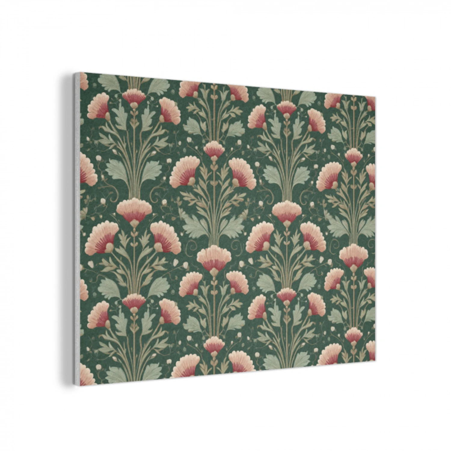 Patroon - Botanisch - Kleurrijk PET vilt klein 837 -3d