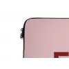 Statement - Krachtig - Roze laptophoes neopreen klein -detail