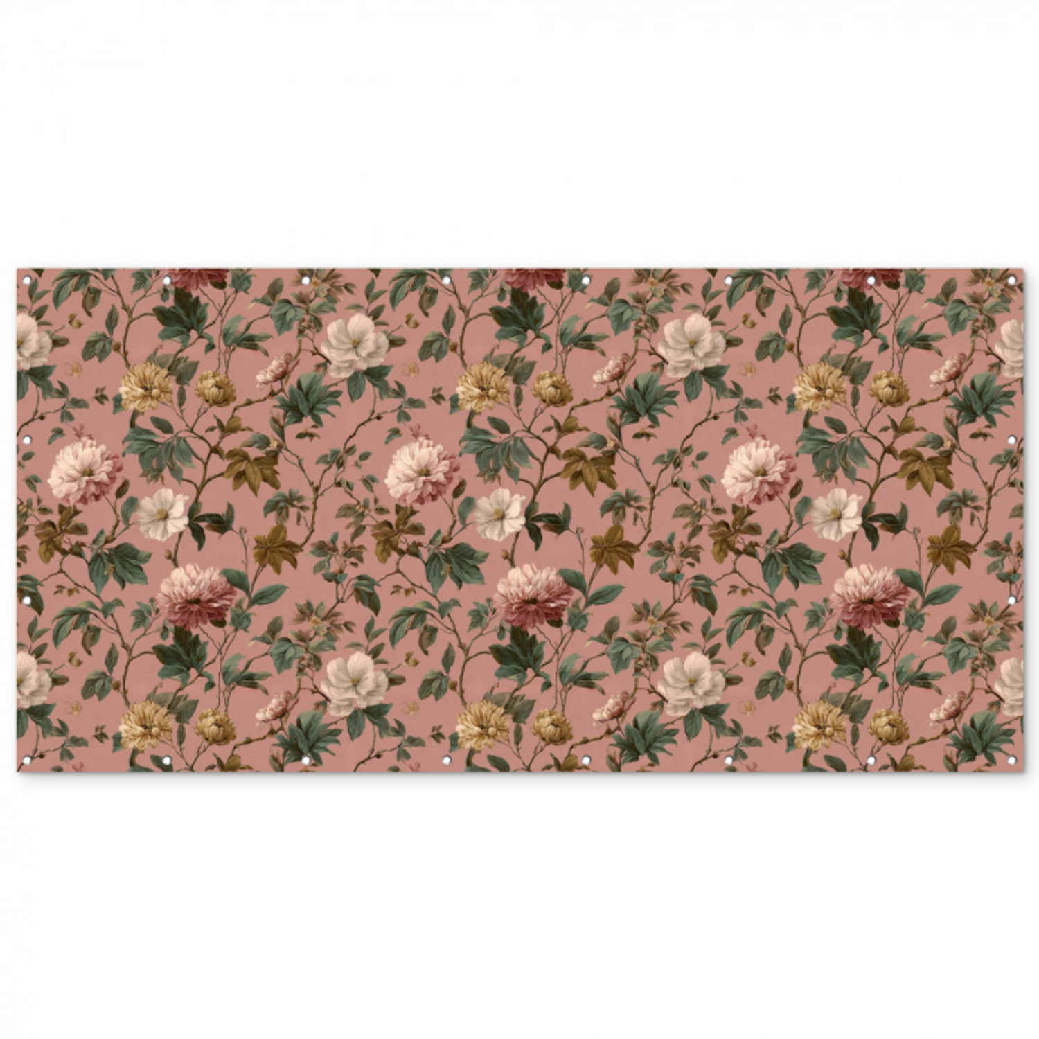 Bloemen - Klassiek - Roze Balkonbeschermer Duitsland klein 596 -zz_3d