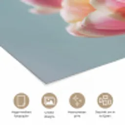 Tulpen - Roze - Stelen poster papier klein -closeup_NL