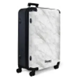 Klassiek - Marmer - Grijs NBS - Large koffer - Volwassenen Unisex groot -product1