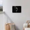 Koi - Vis - Wit - Zwart tuinposter los doek klein -sfeer8