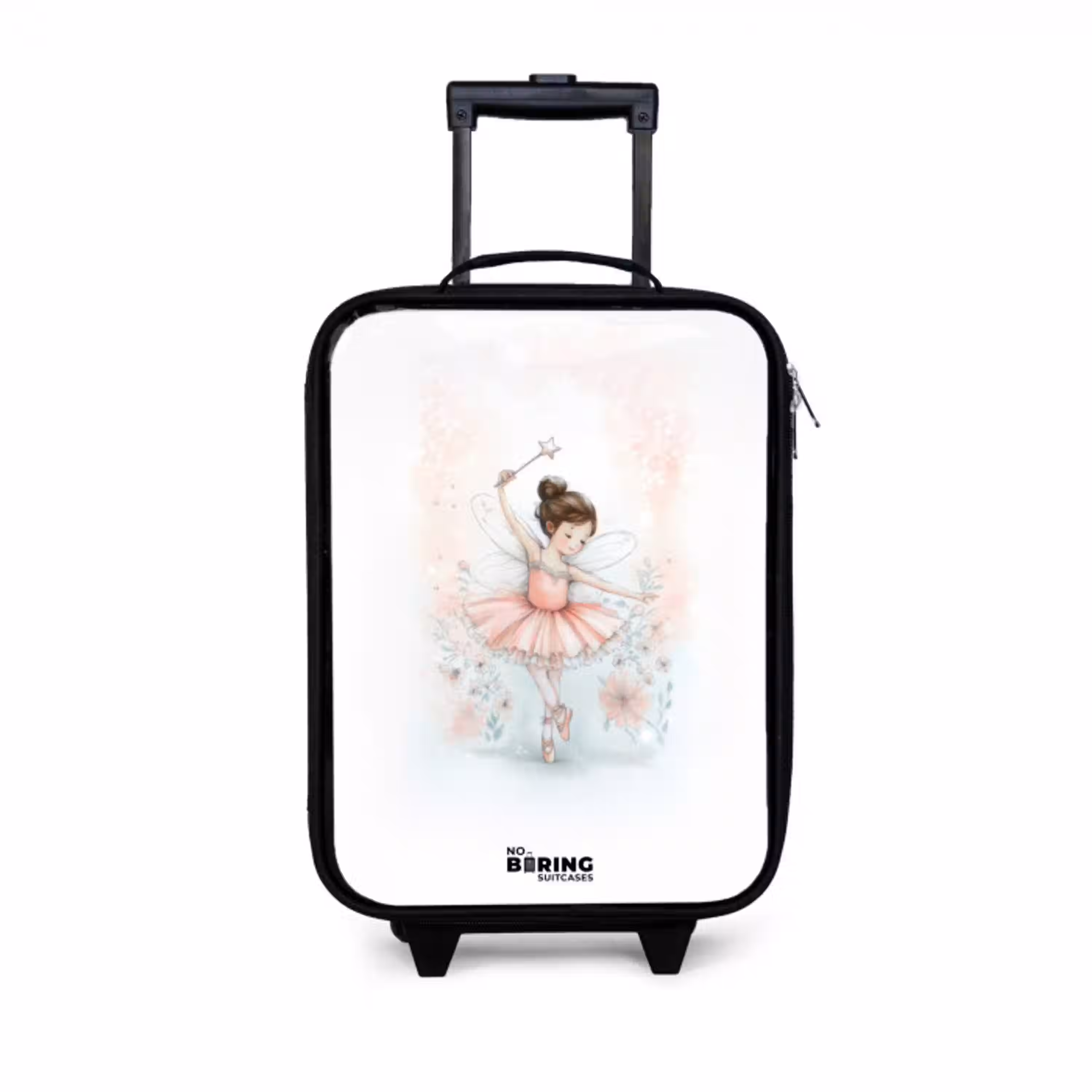 Ballerina - Elf - Fee Kinderkoffer - Zwart klein -3d