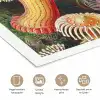 Ernst Haeckel - Anemoon - Retro - Natuur - Planten - Zee poster papier klein -closeup_NL