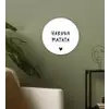 Hakuna matata - Spreuken - Quotes Wandcirkel kunststof plaat 5mm dik klein -sfeer3