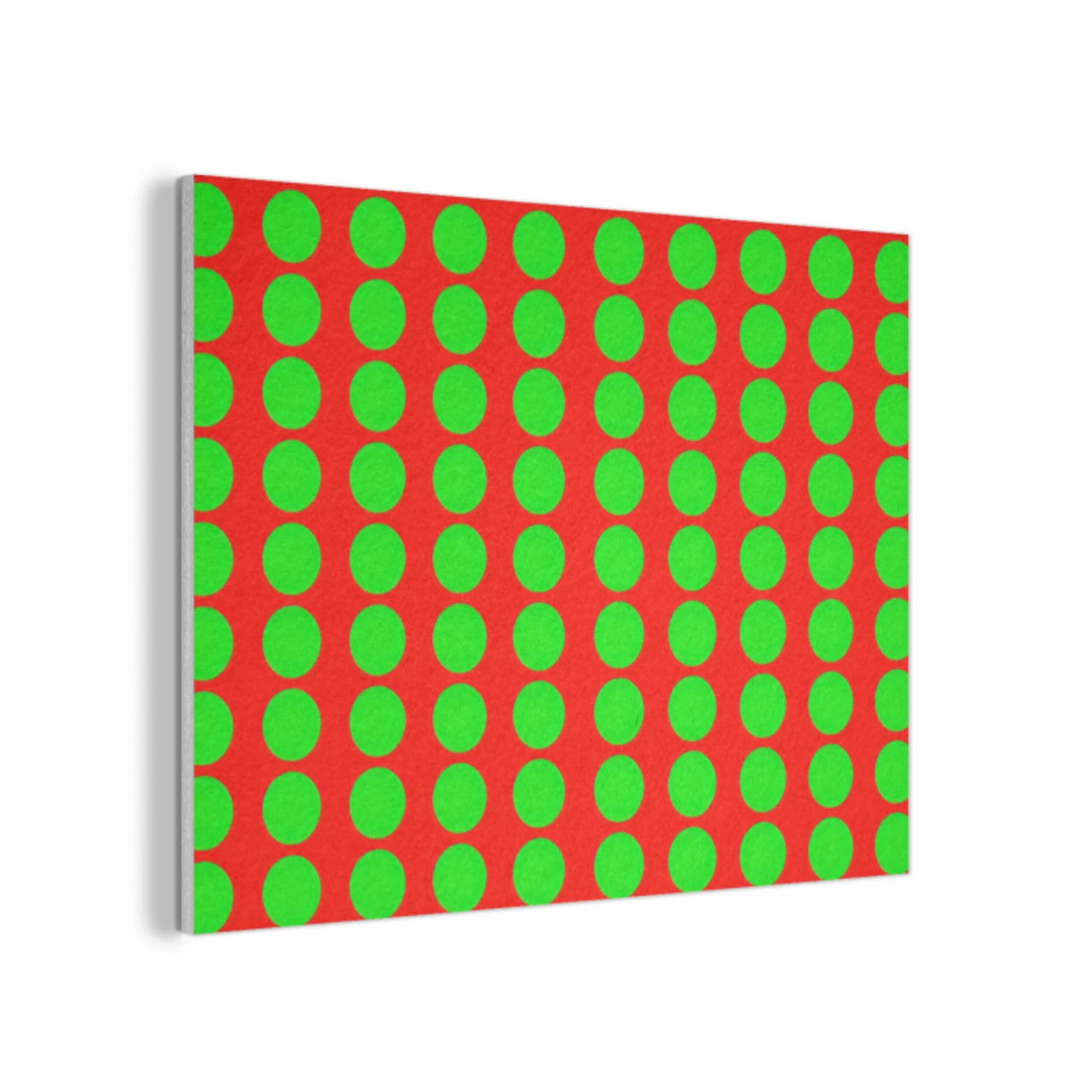 Stippen - Patroon - Groen PET vilt klein 837 -3d