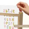 Alfabet - Roze - Letters leren voor kinderen Light Box met kabel (Kinderlampje) klein -USP_websiteprintNL