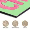 Mon cheri - Groen - Roze aluminium wit klein -closeup_NL