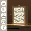 Vissen - Klassiek - Groen Light Box met kabel (Tafellamp) klein 925 -USP_NL