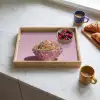 Noodles - Edelstenen - Stokjes - Roze Dienblad Rechthoek middel -sfeer2