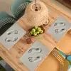 Voeten - Zand - Zee Placemat vinyl groot -zzsfeer5_Kitchenyeah-website
