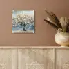 Boom - Winter - Levensboom - Modern - Goud plexiglas 5mm klein -sfeer5