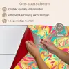 Geel - Roze - Blauw - Retro keuken achterwand spatscherm klein -spatscherm_NL