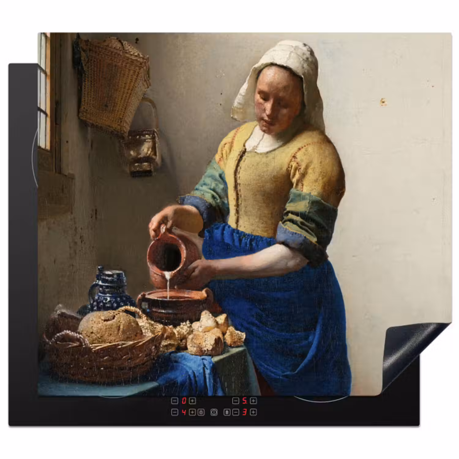 Inductie beschermer - Het melkmeisje - Kunst - Oude meesters - Vermeer