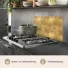 Industrieel - Textuur - Goud keuken achterwand spatscherm klein 900 -usp_NL