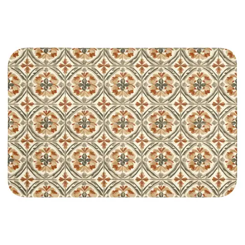 Elegant - Antiek - Kleurrijk WCmat klein 1009 -3d