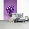 Druif - Disco - Glitter - Paars fotobehang vinyl groot -slaapkamer