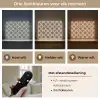 Motief - Patroon - Kleurrijk Light Box met batterij (Wandlamp) middel 907 -USP_lichtkleurNL