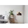 Harmonie - Ruiter - Zon textielposter latten blank klein -woonkamer