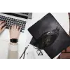 Portret - Paard - Zwart laptophoes neopreen klein -bureau