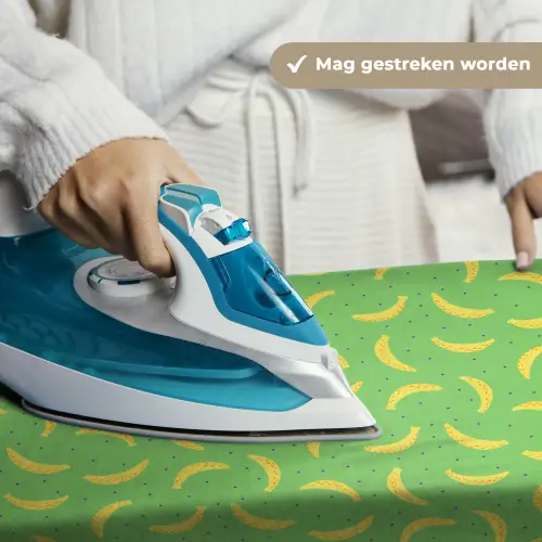Groen - Geel - Bananen Wandkleed katoen klein 269 -sfeer9