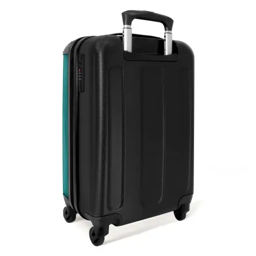 Quotes - Kutkoffer petrolblauw NBS - Handbagage koffer - Kinderen Unisex middel -achterkant