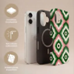 Ontwerp - Organisch - Kleurrijk Toughcase MagSafe Apple iPhone 17 klein 1017 -USP_Lagen_DE
