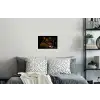 Kruiden - Lepels - Zout - Specerijen - Zwart Muursticker klein -slaapkamer