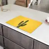 Cactus - Groen - Minimalistisch Inductie beschermer vinyl 3mm klein -sfeer8