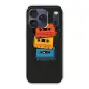 Cassettes - Kleurrijk - Verfspatten Telefoonhoesje iPhone 17 Pro klein -3d