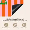 Strepen - Oranje - Verticaal - Ciao bella Inductie beschemer met haakjes klein -ky-onderkant-de