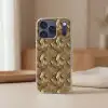 Organisch - Patroon - Bladeren - Goud Telefoonhoesje iPhone 17 Pro klein 878 -sfeer2