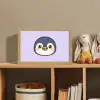 Pinguïn - Paars - Schattig Light Box met kabel klein -sfeer2_kind