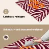 New era - Bordeaux - Zebraprint Inductie beschemer met haakjes klein -ky-schoon-de