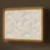 Lijnen - Waaier - Beige Light Box met batterij (Wandlamp) middel 907 -z3d_website