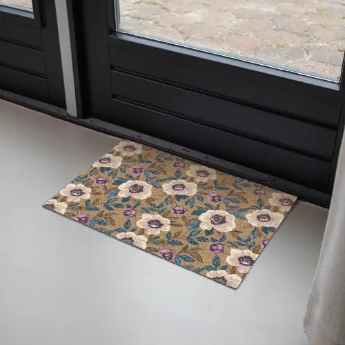 Floraal - Stilleven - Kleurrijk Deurmat klein 898 -sfeer2