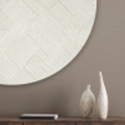Textuur - Abstract - Beige Akoestische PET Vilt - Rond klein 838 -sfeer5_closeup