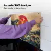 Koi - Zee - Golven - Zon Inductie beschemer met haakjes middel -ky-ophangen-nl